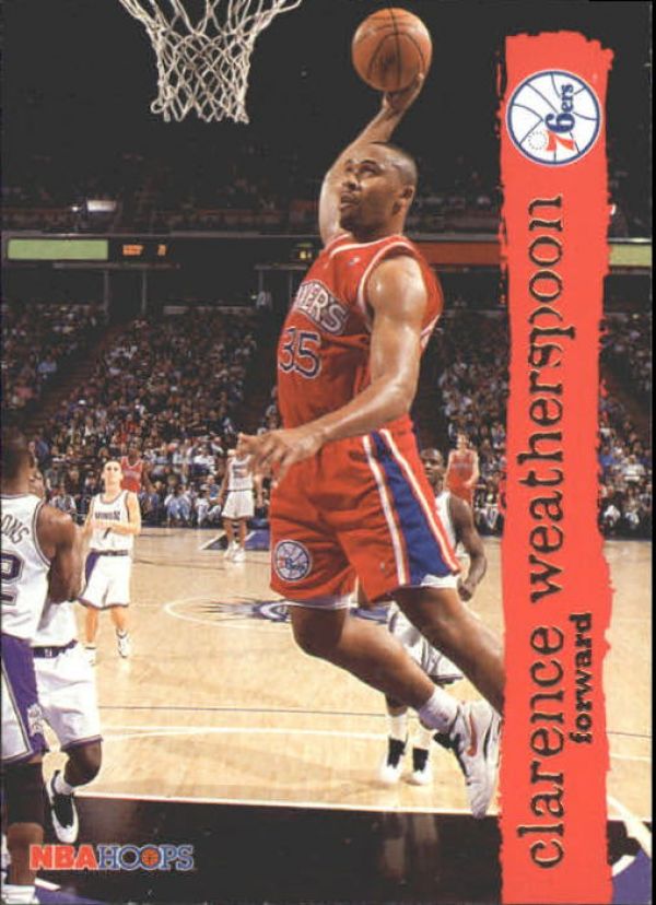 NBA 1995-96 Hoops - No 124 - Clarence Weatherspoon