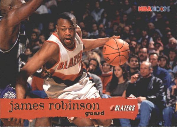 NBA 1995-96 Hoops - No. 135 - James Robinson