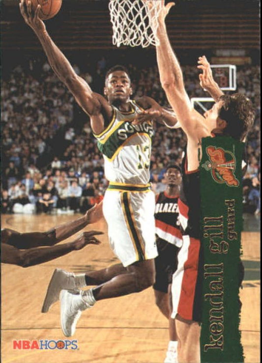 NBA 1995-96 Hoops - No. 151 - Kendall Gill