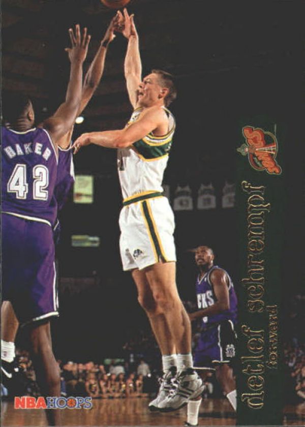 NBA 1995-96 Hoops - No 156 - Detlef Schrempf