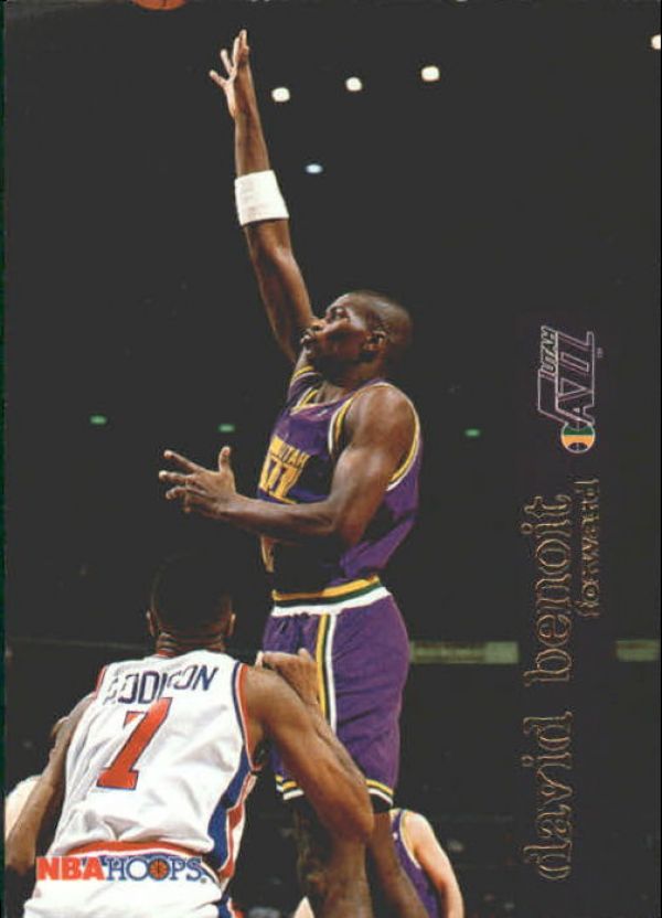 NBA 1995-96 Hoops - No. 158 - David Benoit