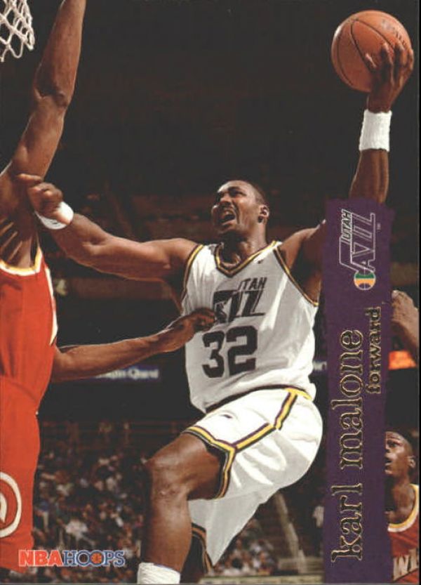 NBA 1995-96 Hoops - No 160 - Karl Malone