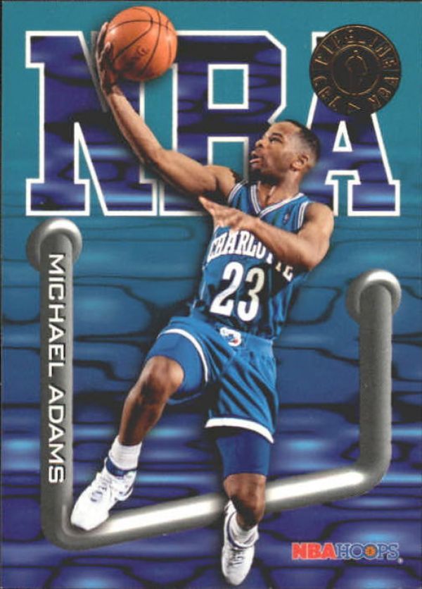 NBA 1995-96 Hoops - No. 228 - Michael Adams / Darrick Martin