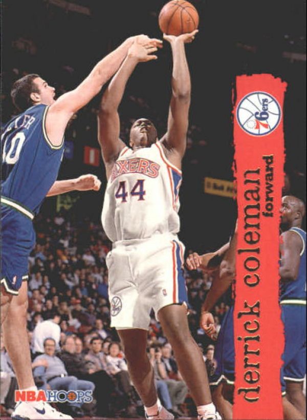 NBA 1995-96 Hoops - No. 320 - Derrick Coleman