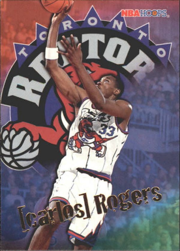 NBA 1995-96 Hoops - No. 345 - Carlos Rogers