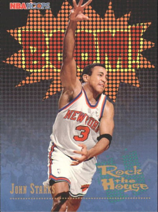 NBA 1995-96 Hoops - No. 383 - John Starks