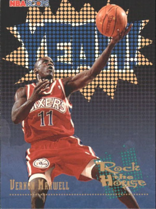 NBA 1995-96 Hoops - No. 384 - Vernon Maxwell