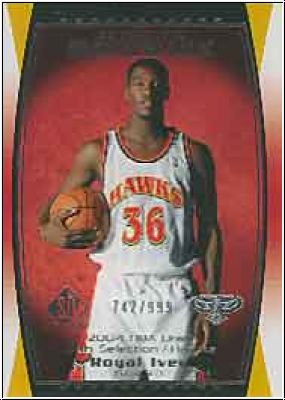 NBA 2004 / 05 SP Game Used - No 128 - Royal Ivey