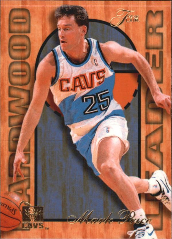 NBA 1995-96 Fleer Flair Hardwood Leaders - No 5 of 27 - Mark Price