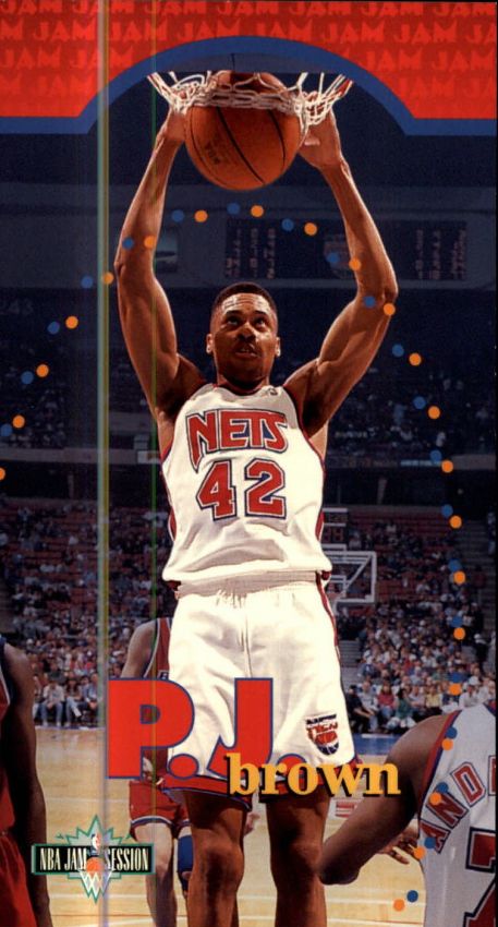 NBA 1995-96 Jam Session - No 68 -PJ Brown