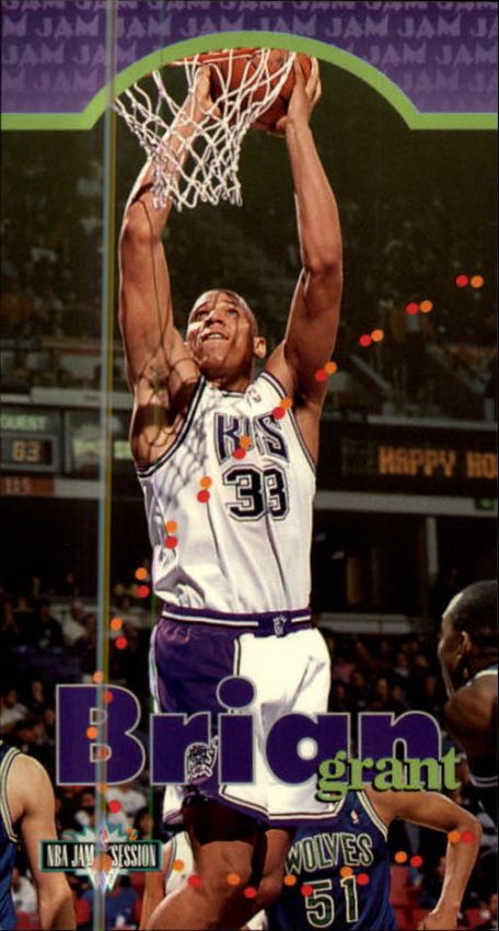 NBA 1995-96 Jam Session - No 91 - Brian Grant