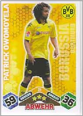 Soccer 2010/11 Topps Match Attax - No 21 - Patrick Owomoyela