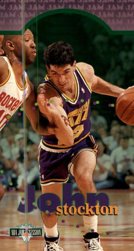 NBA 1995-96 Jam Session - No 110 - John Stockton