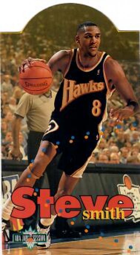 NBA 1995-96 Jam Session Die Cuts - No D4 - Steve Smith