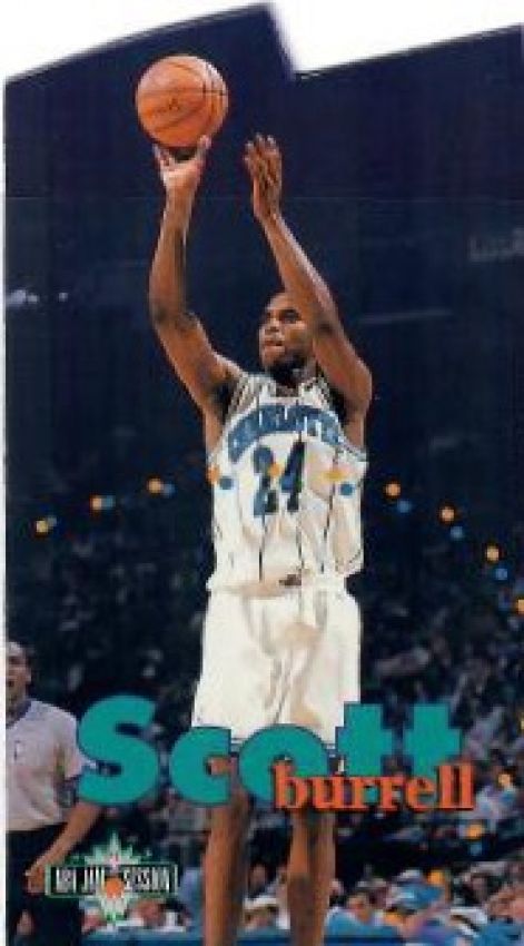 NBA 1995-96 Jam Session Die Cuts - No D10 - Scott Burrell