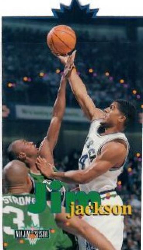 NBA 1995-96 Jam Session Die Cuts - No D21 - Jim Jackson