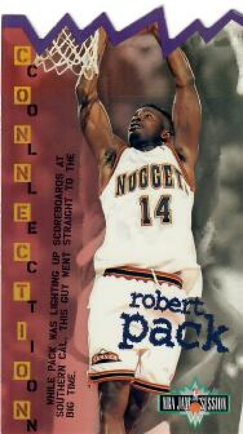 NBA 1995-96 Jam Session Die Cuts - No D27 - Robert Pack