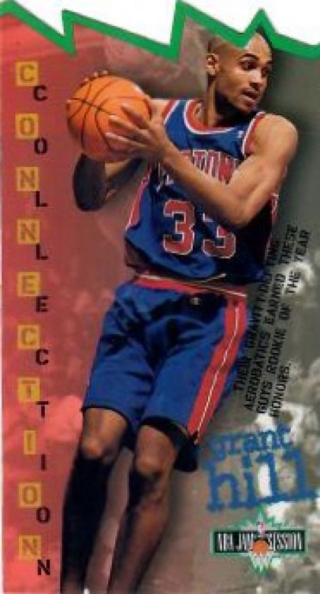 NBA 1995-96 Jam Session Die Cuts - No D30 - Grant Hill