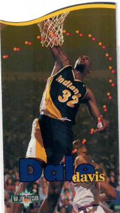 NBA 1995-96 Jam Session Die Cuts - No D43 - Dale Davis