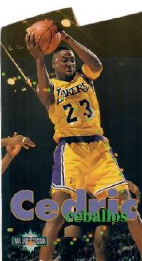 NBA 1995-96 Jam Session Die Cuts - No D51 - Cedric Ceballos