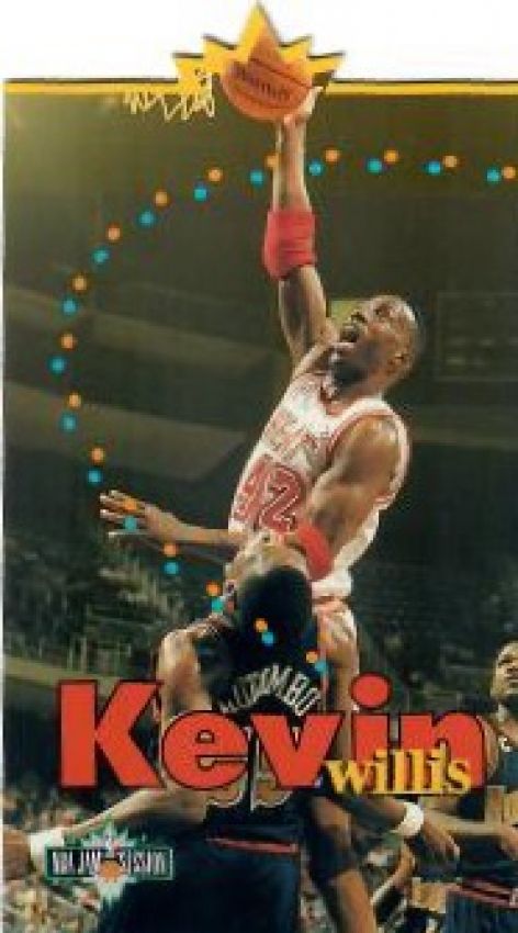 NBA 1995-96 Jam Session Die Cuts - No D58 - Kevin Willis