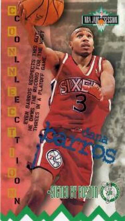 NBA 1995-96 Jam Session Die Cuts - No D79 - Dana Barros