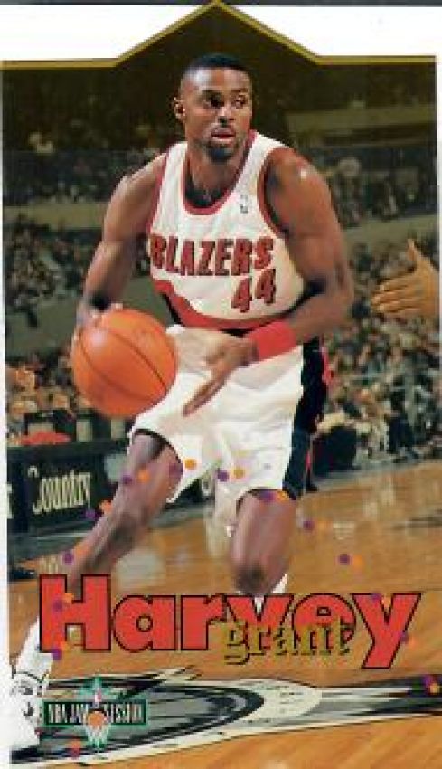 NBA 1995-96 Jam Session Die Cuts - No D87 - Harvey Grant