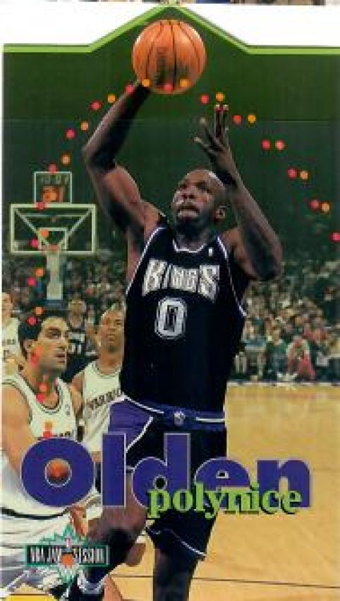 NBA 1995-96 Jam Session Die Cuts - No D92 - Olden Polynice