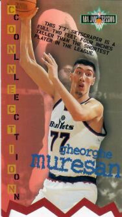 NBA 1995-96 Jam Session Die Cuts - No D117 - Gheorghe Muresan