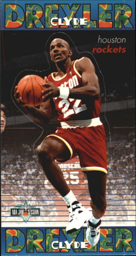 NBA 1995-96 Jam Session Pop-Ups - No 7 of 25 - Clyde Drexler