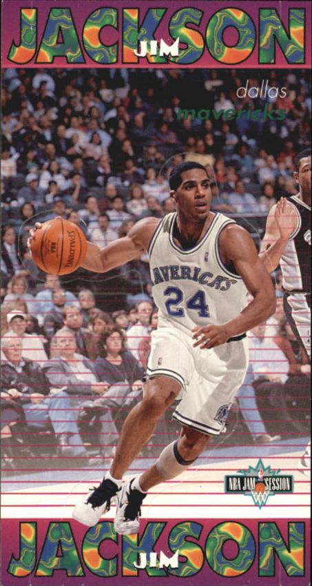 NBA 1995-96 Jam Session Pop-Ups - No 12 of 25 - Jim Jackson