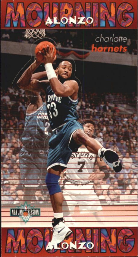 NBA 1995-96 Jam Session Pop-Ups - No 17 of 25 - Alonzo Mourning