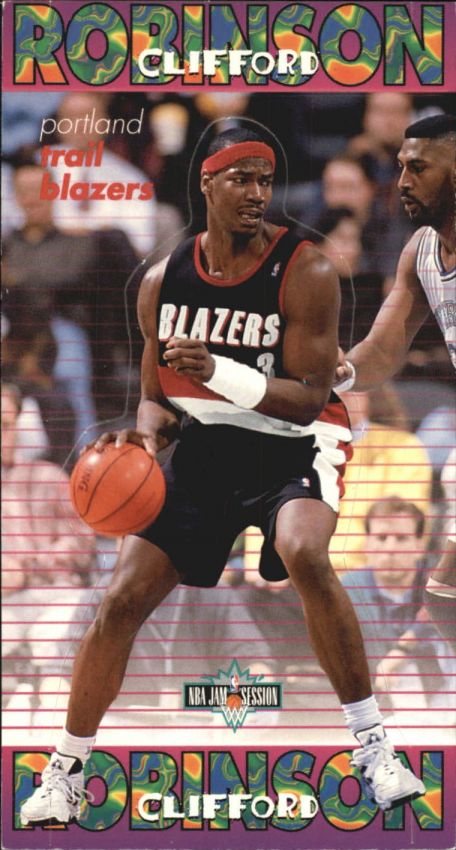 NBA 1995-96 Jam Session Pop-Ups - No 25 of 25 - Clifford Robinson