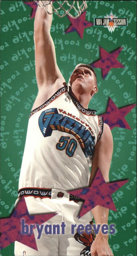 NBA 1995-96 Jam Session Rookies - No R5 - Bryant Reeves