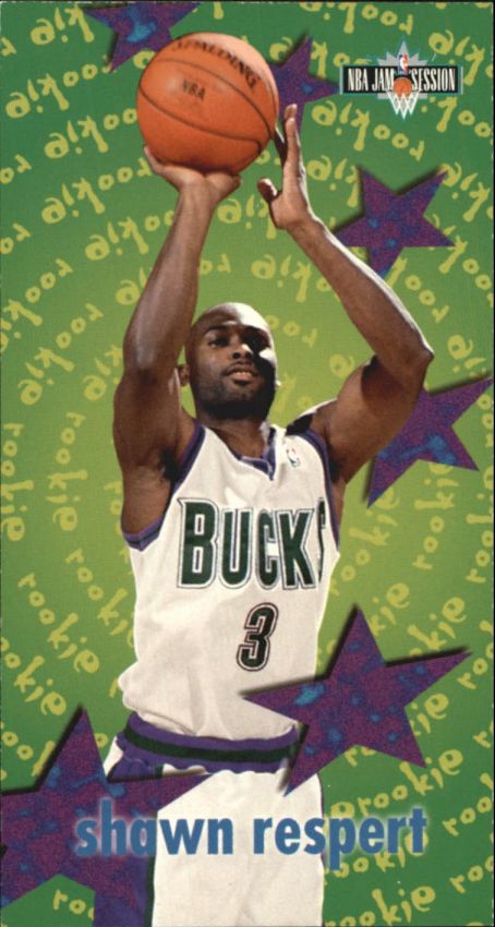 NBA 1995-96 Jam Session Rookies - No R6 - Shawn Respert