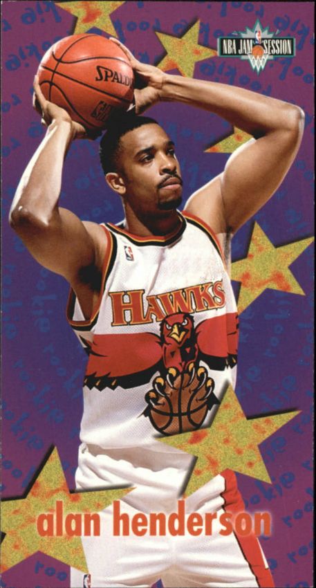 NBA 1995-96 Jam Session Rookies - No R8 - Alan Hernderson