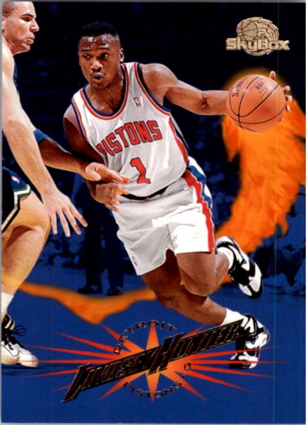 NBA 1995-96 SkyBox Premium - No 37 - Lindsey Hunter