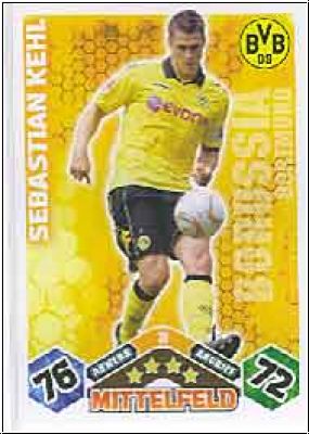 Fussball 2010 / 11 Topps Match Attax - No 31 - Sebastian Kehl