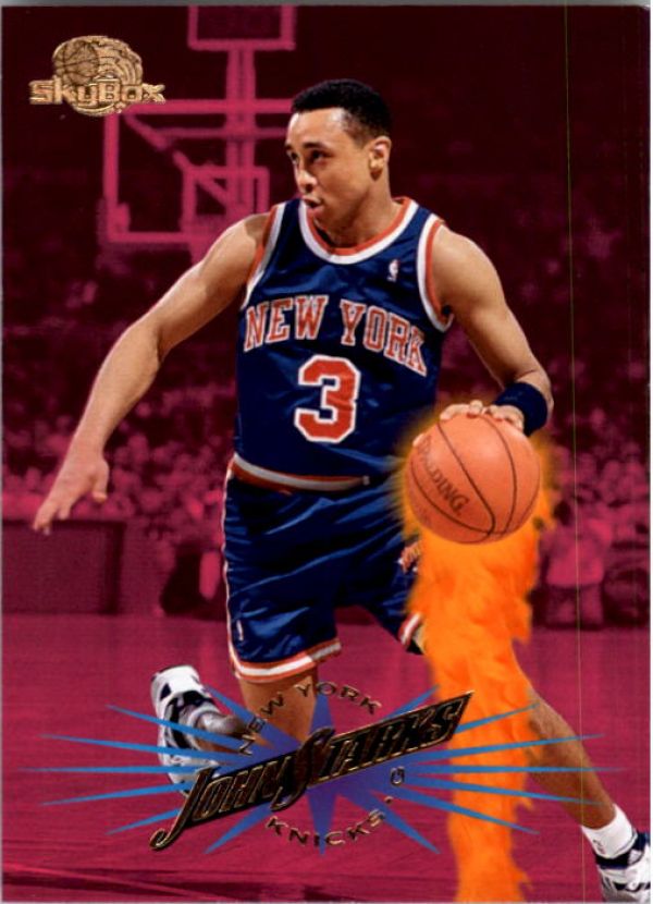 NBA 1995-96 SkyBox Premium - No 85 - John Starks