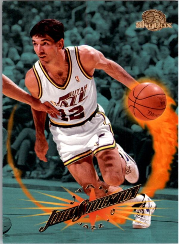 NBA 1995-96 SkyBox Premium - No 119 - John Stockton