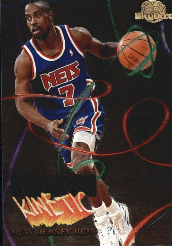 NBA 1995-96 SkyBox Premium Kinetic - No K7 - Kenny Anderson