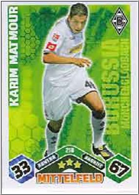 Soccer 2010/11 Topps Match Attax - No 210 - Karim Matmour