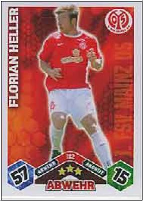 Soccer 2010/11 Topps Match Attax - No 182 - Florian Heller