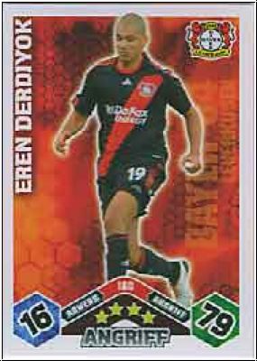 Soccer 2010/11 Topps Match Attax - No 180 - Eren Derdiyok