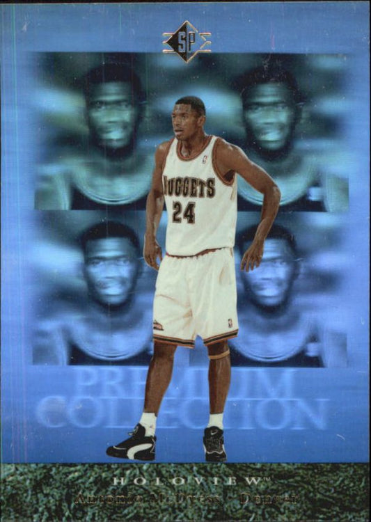 NBA 1995-96 SP Holoviews - No 9 of 40 - Antonio McDyess