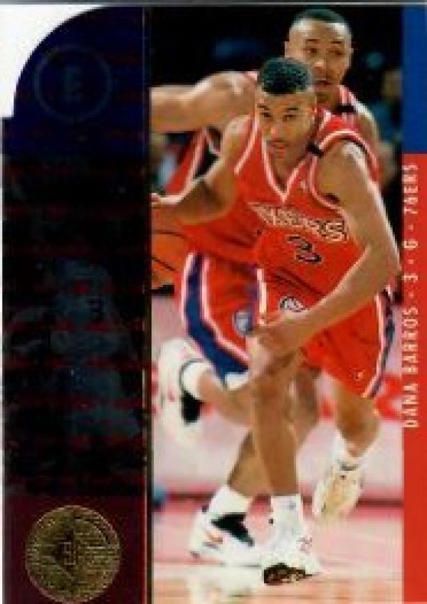 NBA 1994-95 SP Championship Die Cuts - No 20 - Dana Barros