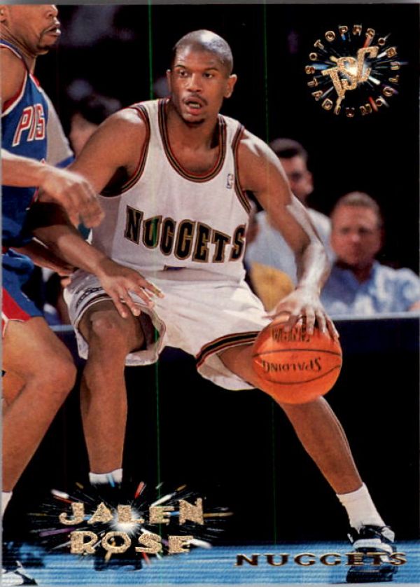 NBA 1995-96 Stadium Club - No 13 - Jalen Rose