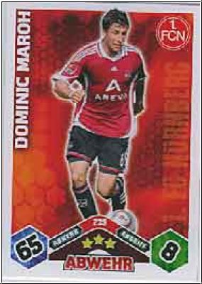 Fussball 2010 / 11 Topps Match Attax - No 239 - Dominic Maroh