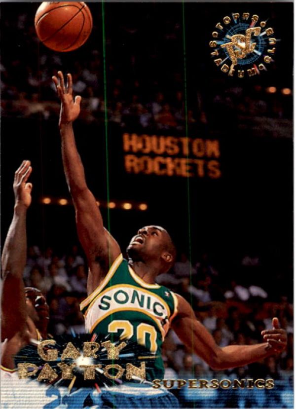 NBA 1995-96 Stadium Club - No 15 - Gary Payton