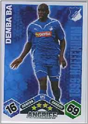 Soccer 2010/11 Topps Match Attax - No 125 - Demba Ba